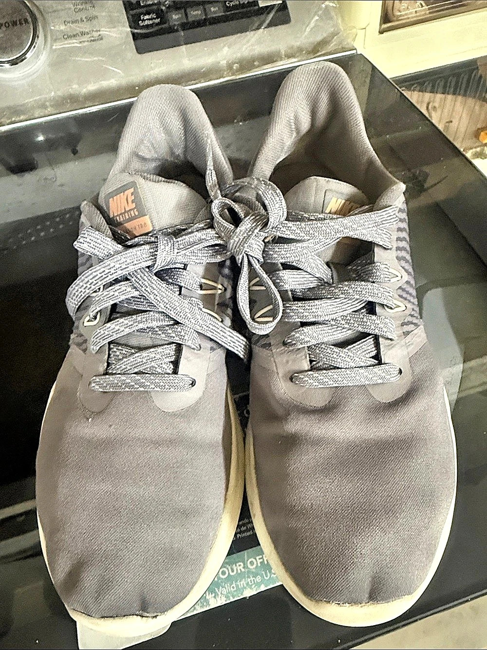 Nike In-Season TR 8 Gray & White Athletic Shoes